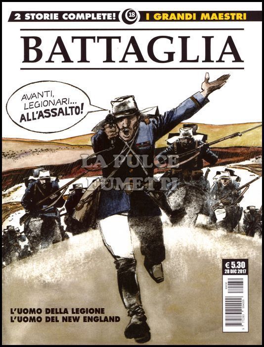 GLI ALBI DELLA COSMO #    25 - I GRANDI MAESTRI 18 - DINO BATTAGLIA 1: L'UOMO DELLA LEGIONE - L'UOMO DEL NEW ENGLAND